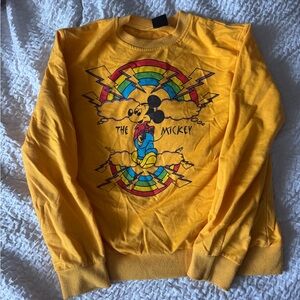 SILVERSTATION - Disney Mickey Mouse Yellow Sweater